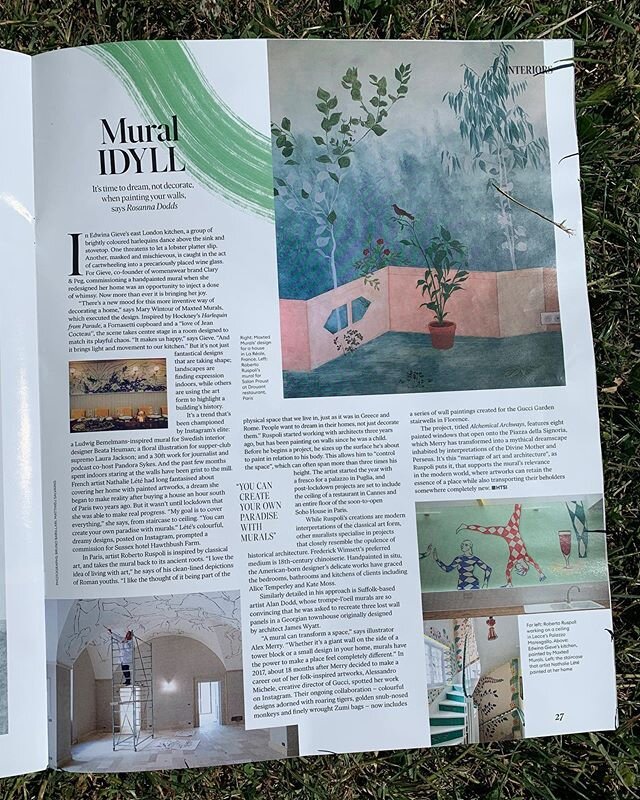 Article featuring Maxted Murals In @ft_howtospendit today! 💫

Link in bio