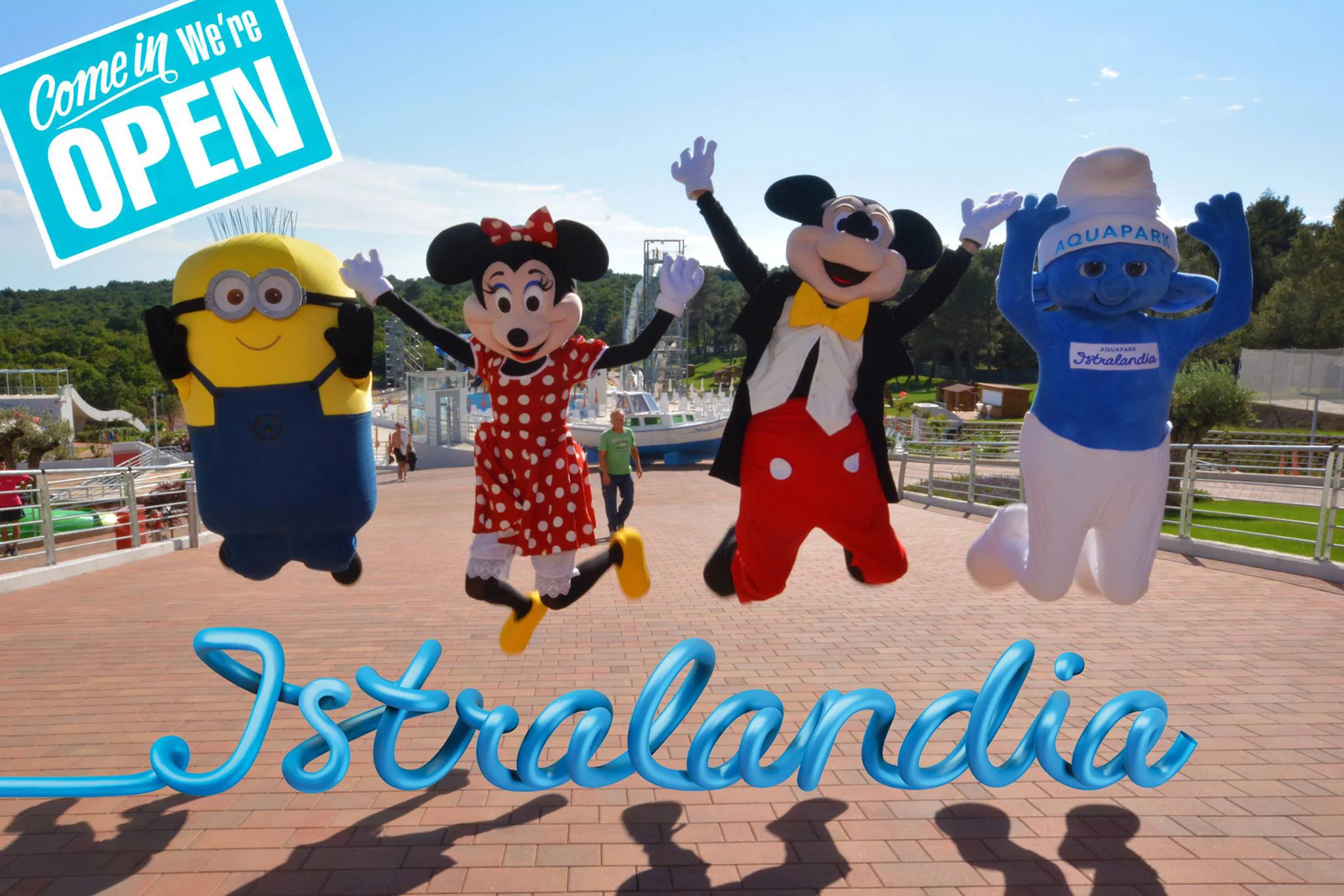 Minion, Minnie, Mickey & Štrumpf