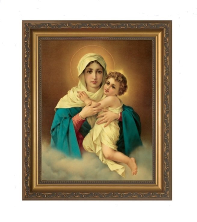 Our Lady of Schoenstatt framed picture 8x10 — Schoenstatt Patris Store