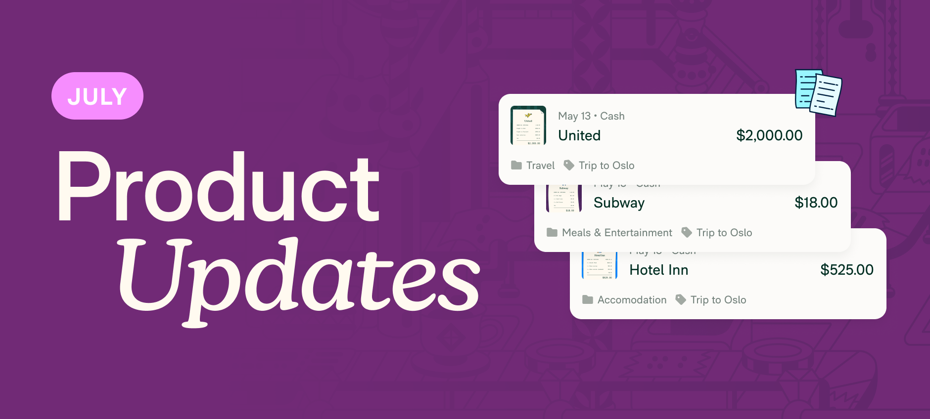 July 2025 Expensify product update: Scan smarter, upload faster, and streamline your workflow