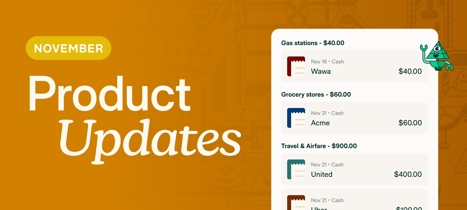 November 2025 Expensify product update: Faster reviews, smarter AI, and fewer clicks