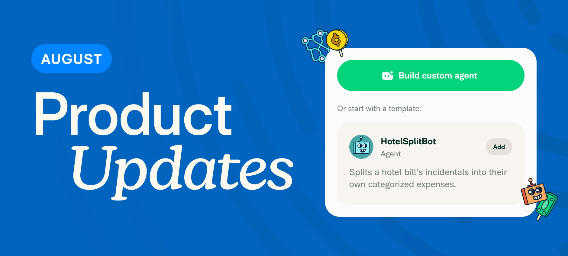 August 2026 Expensify product update: Easier-to-use AI agents, upgraded controls, and Greek language support