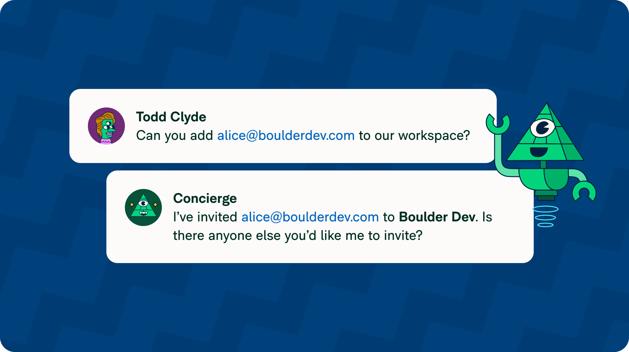 New Concierge AI skills -- just ask Concierge your questions