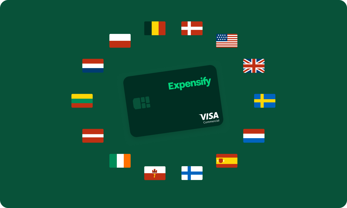 Issue Expensify Cards from local bank accounts in 14 countries