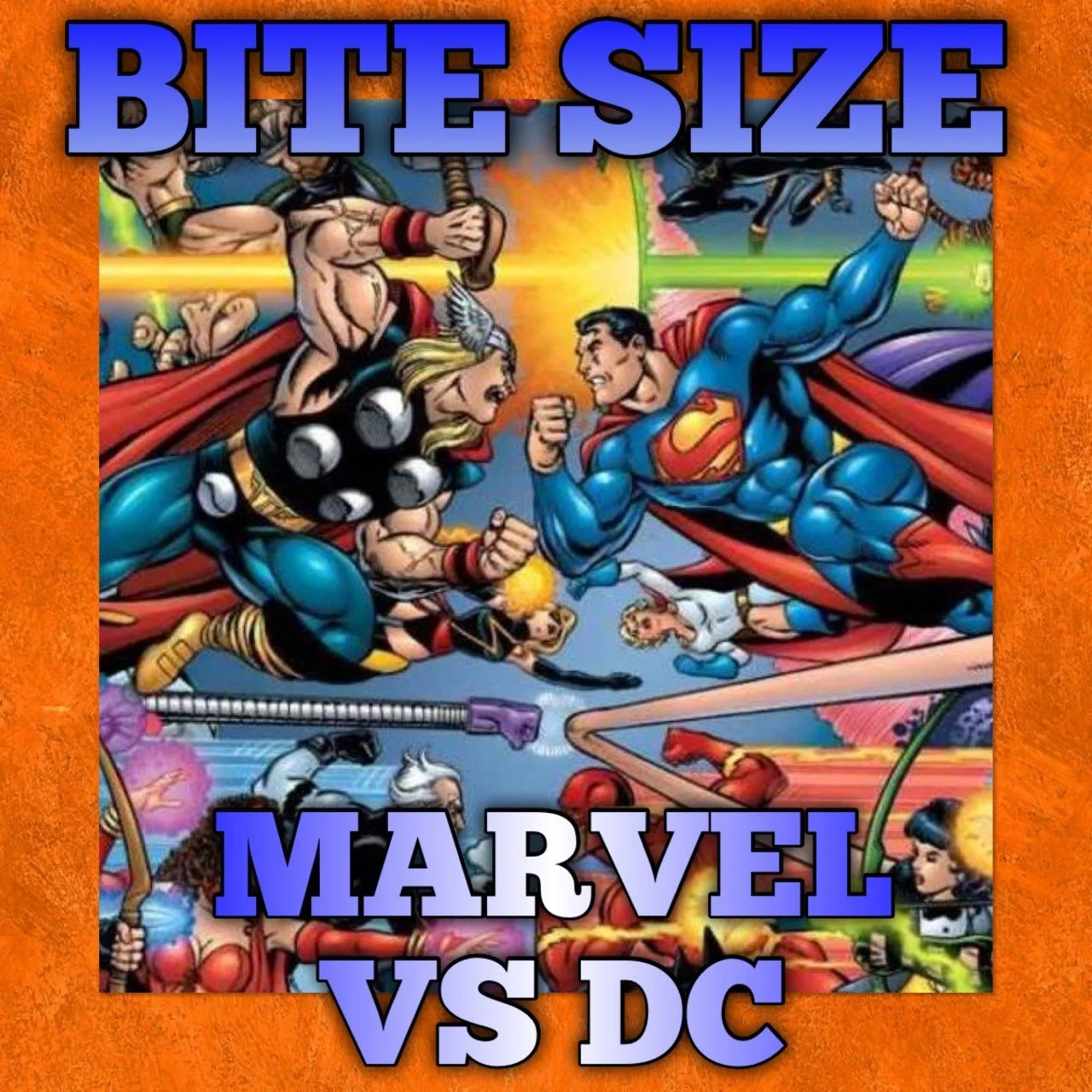 Bonus 20CG Bite Size Marvel vs DC episode artwork