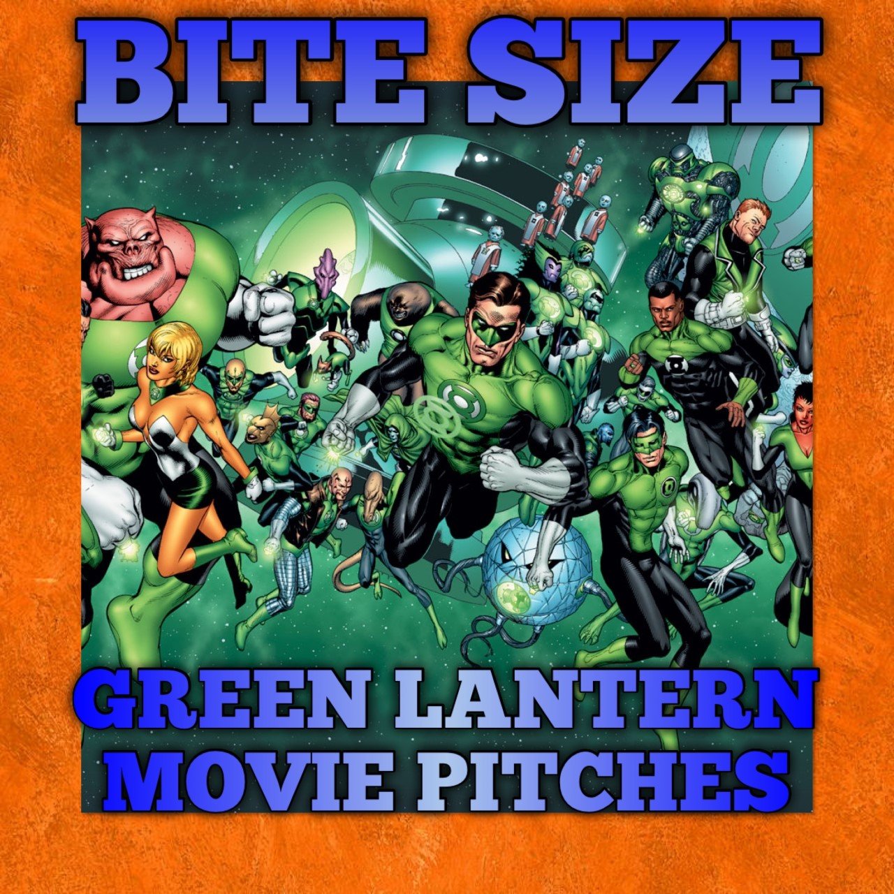 Bonus 20CG Bite Size Green Lantern Movie Pitch