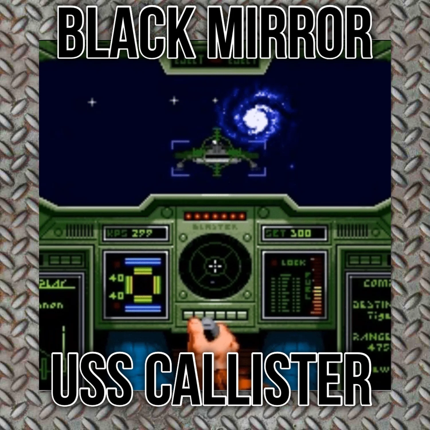 Black Mirror S4 E1 USS Callister episode artwork