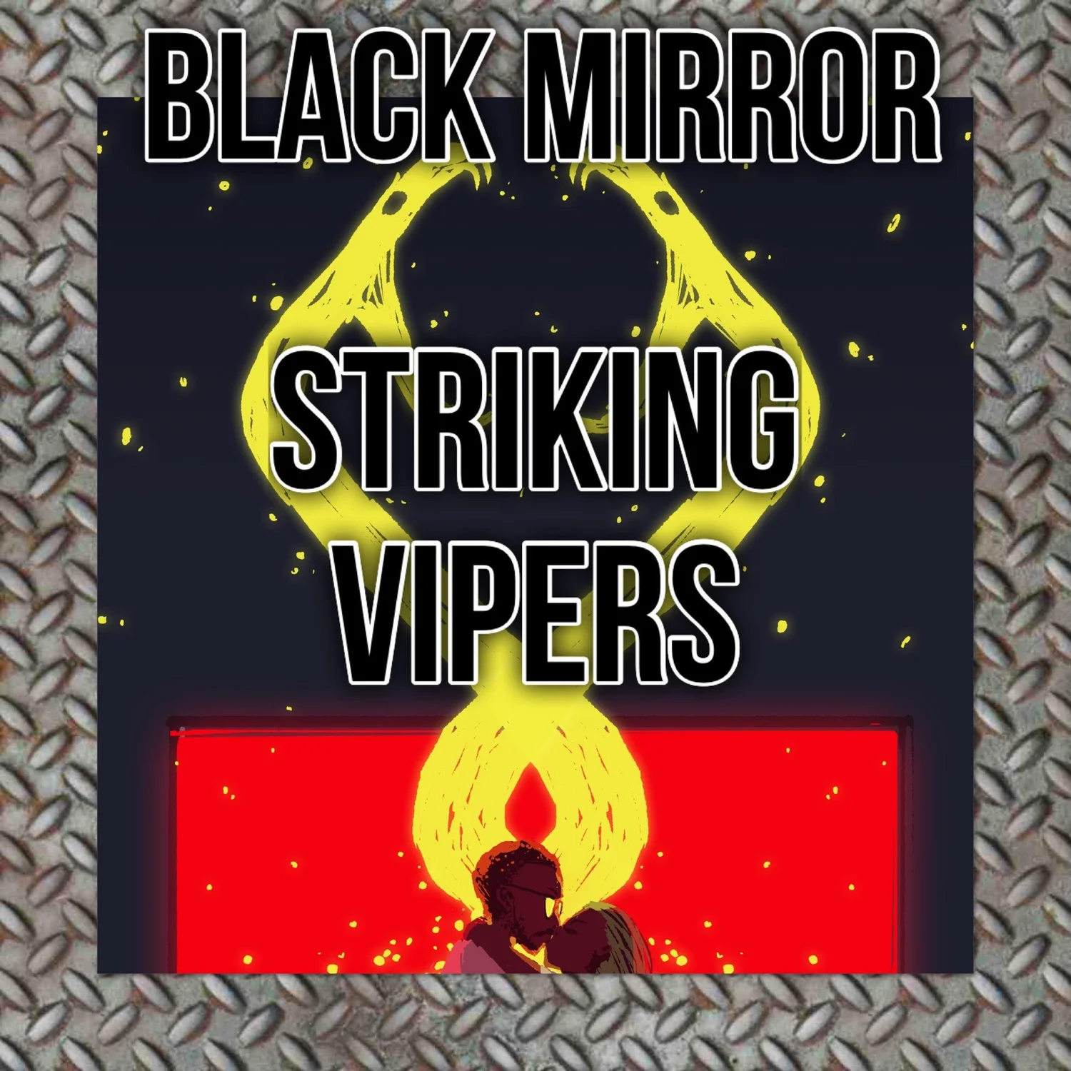 Black Mirror S5 E1 Striking Vipers episode artwork