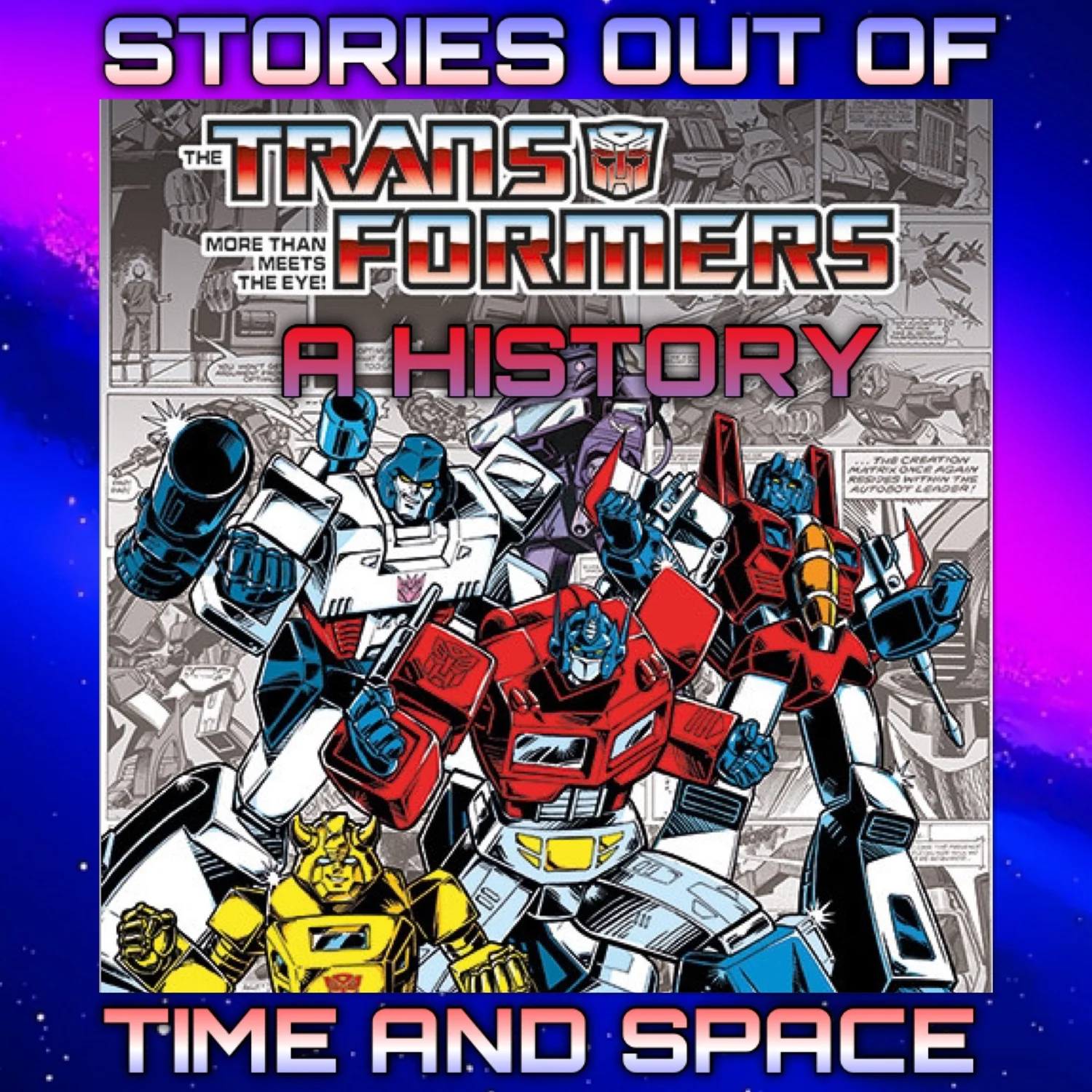 Bonus 008 Transformers G1 cartoon 1984 episode artwork