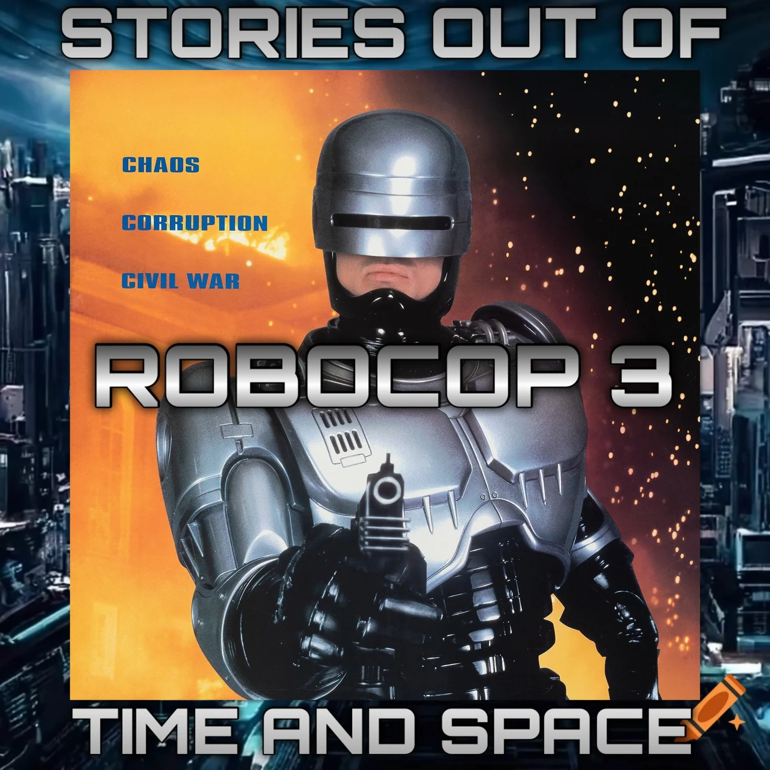 Bonus X03 Robocop 3 1993 episode artwork