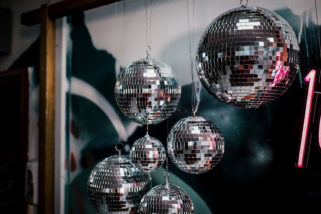  53 Pieces Disco Party Decorations, Shining Disco Ball