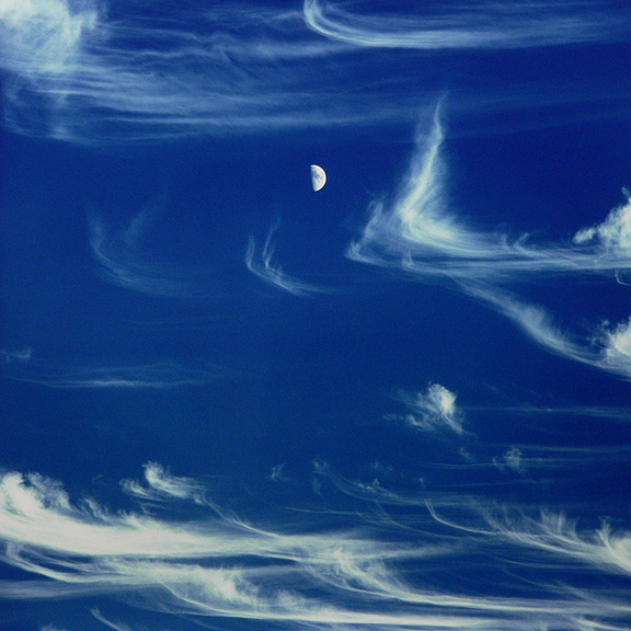 "Half Moon and Swift Clouds"