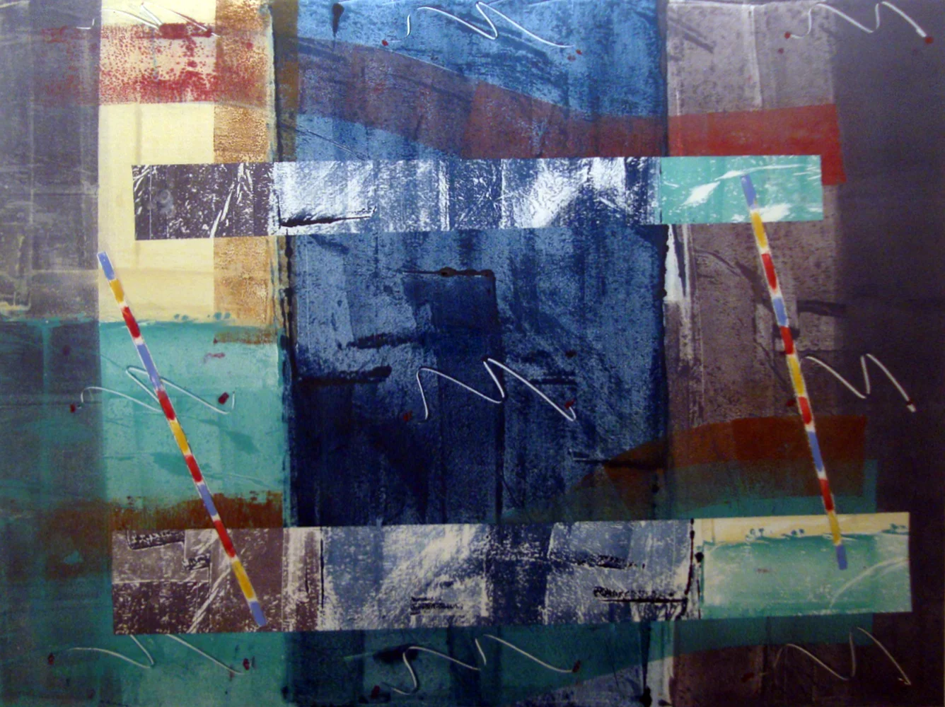 M. Andrews, Metropolis IV, print, Edition 104 of 200, Image Size 22.5x29.5, Frame Size 31.25x37.75.jpg