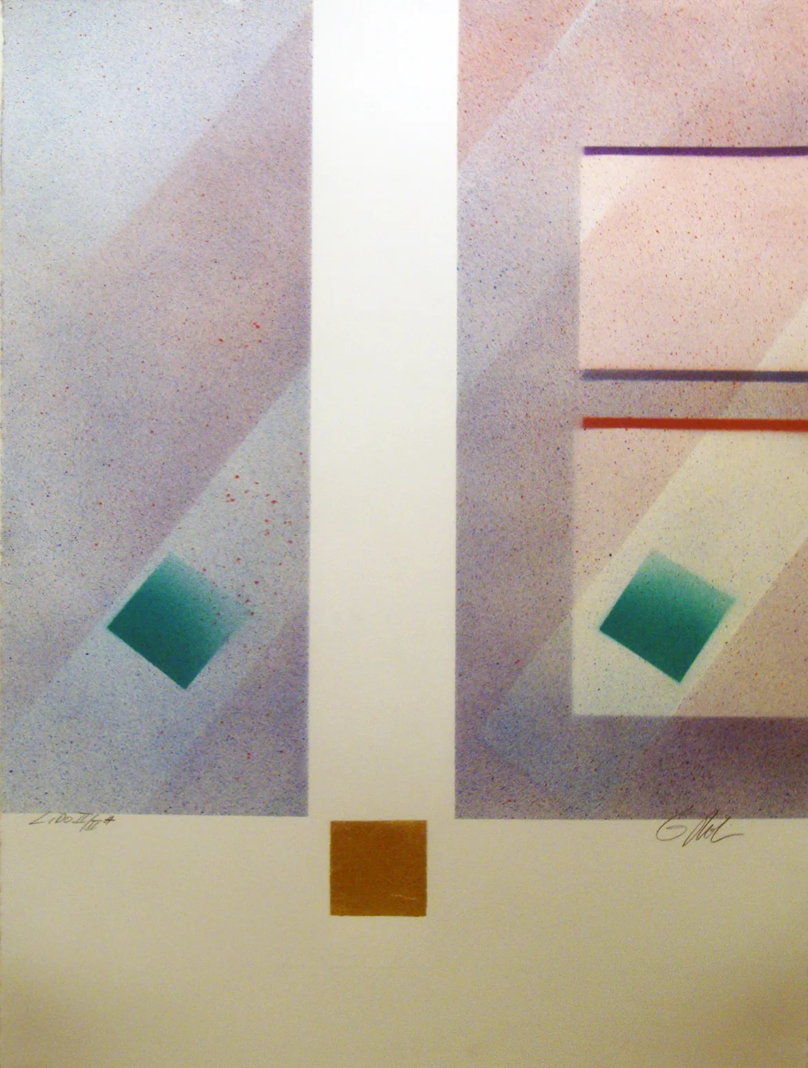 Makin, Lido II-IIA, Mixed Media, Image Size 22.25x30, Paper Size 25.5x33.5.jpg