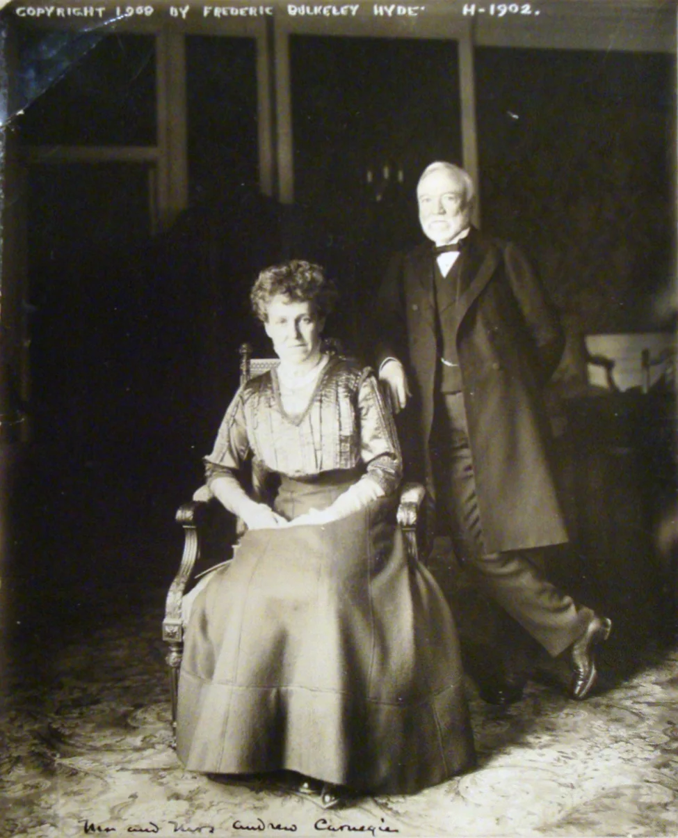 Hyde, Mr and Mrs. Andrew Carnegie, image Size 8x10,Frame Size 10x12.jpg