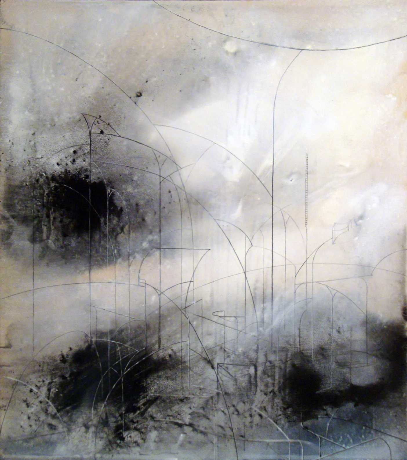 Abstract Fox Michael Ingbar Gallery