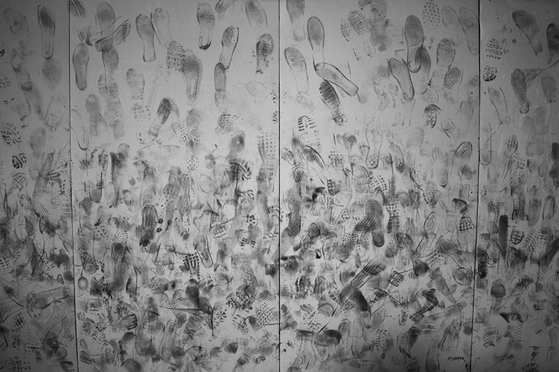 Kegan Snyder "Soles" B&W photograph 12" x 18"