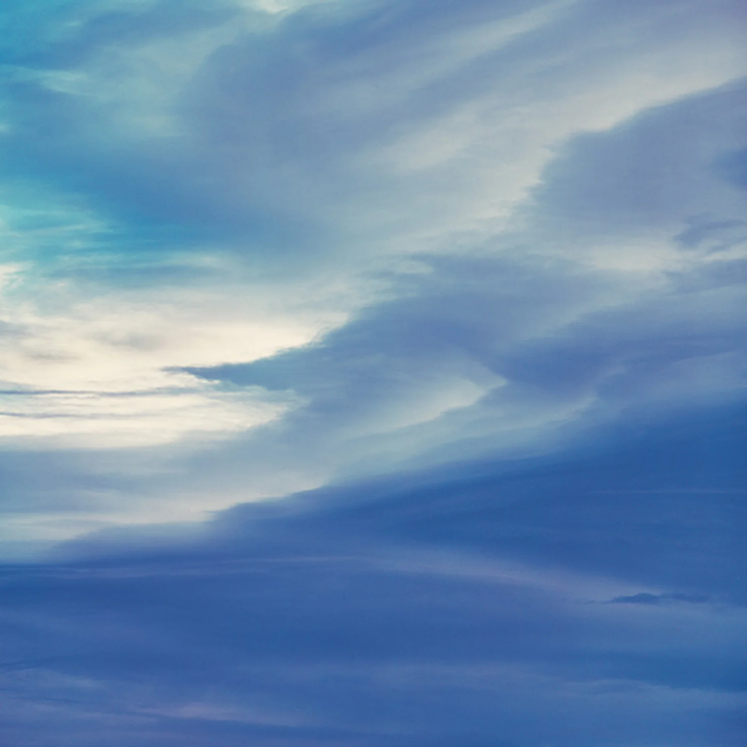Christopher Burkett "Azure Morning Clouds," Colorado Cibachrome Photograph Available in 20" x 20", 30" x 30", and 40" x 40"