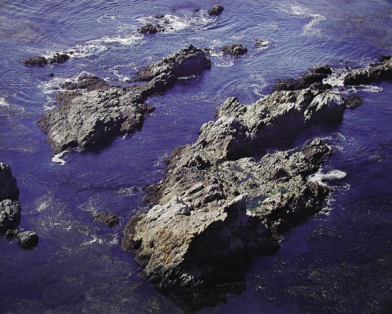 Christopher Burkett "Coastal Rocks," California Cibachrome Photograph Available in 20" x 24", 30" x 40", and 40" x 50" 