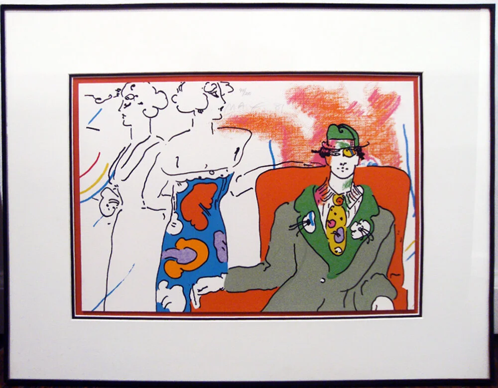 If Series: Space Place Peter Max Michael Ingbar Gallery