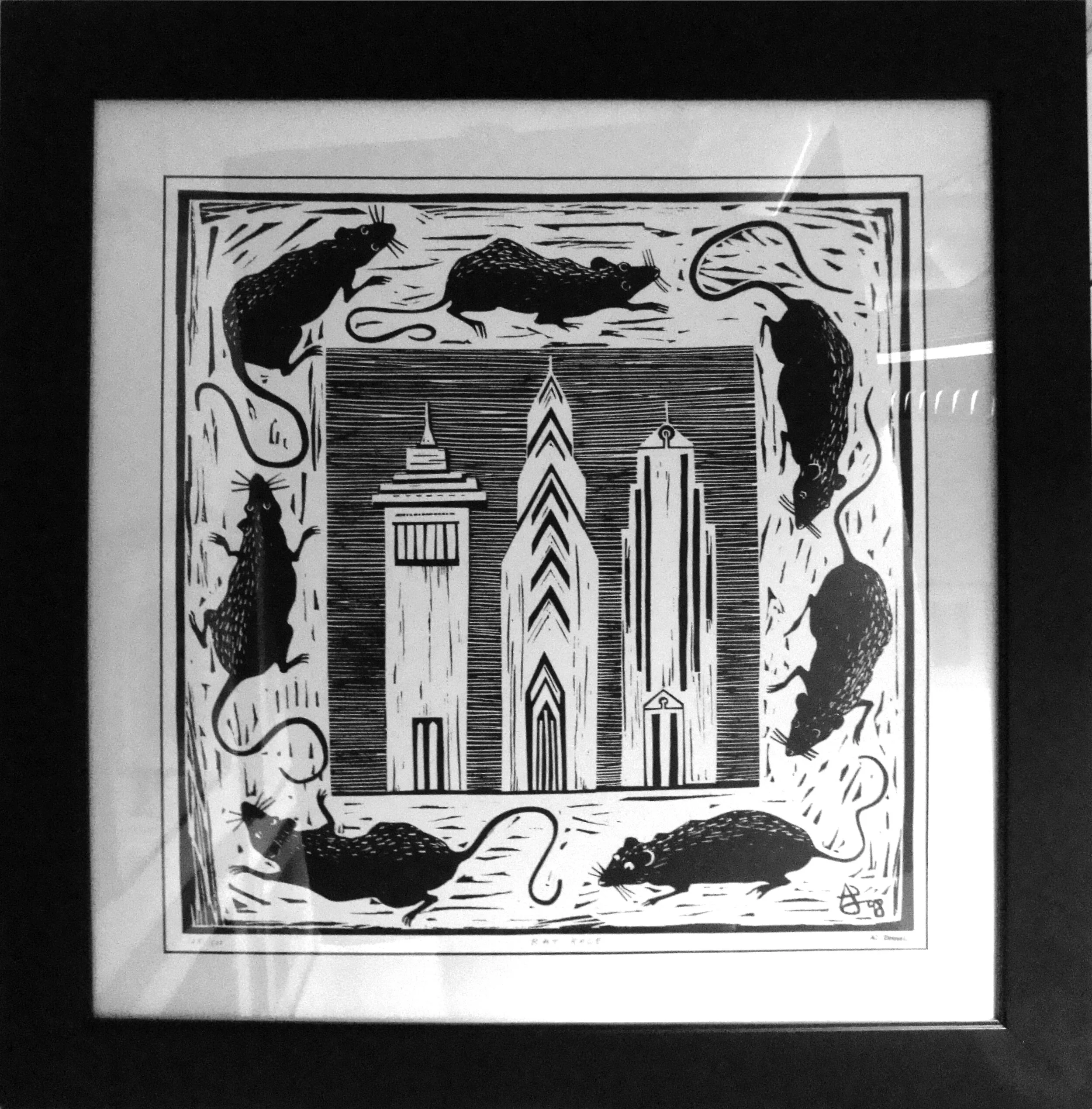 Rat Race Andrea Zemel Michael Ingbar Gallery