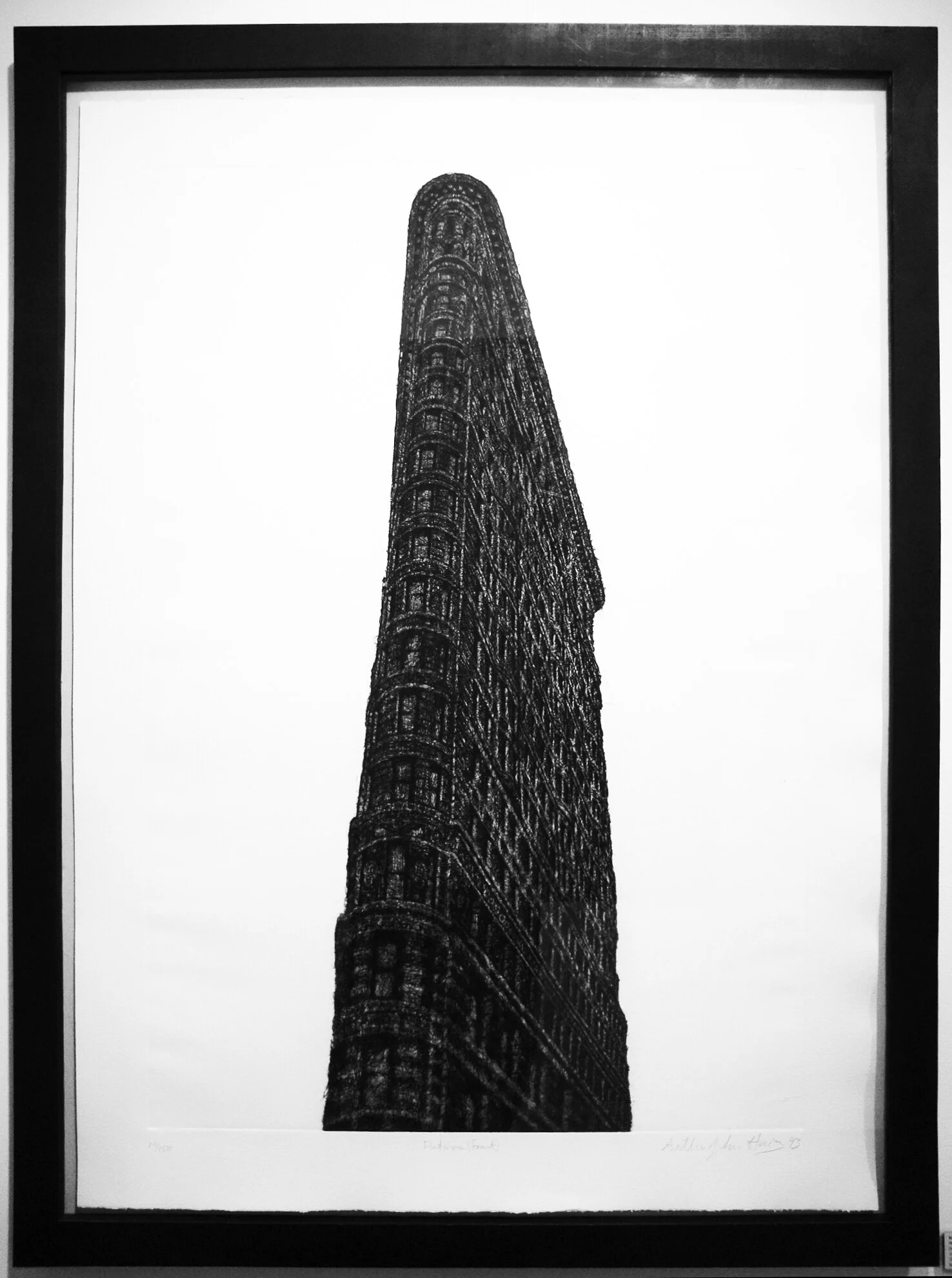 Flatiron Front Arthur John Harris Michael Ingbar Gallery
