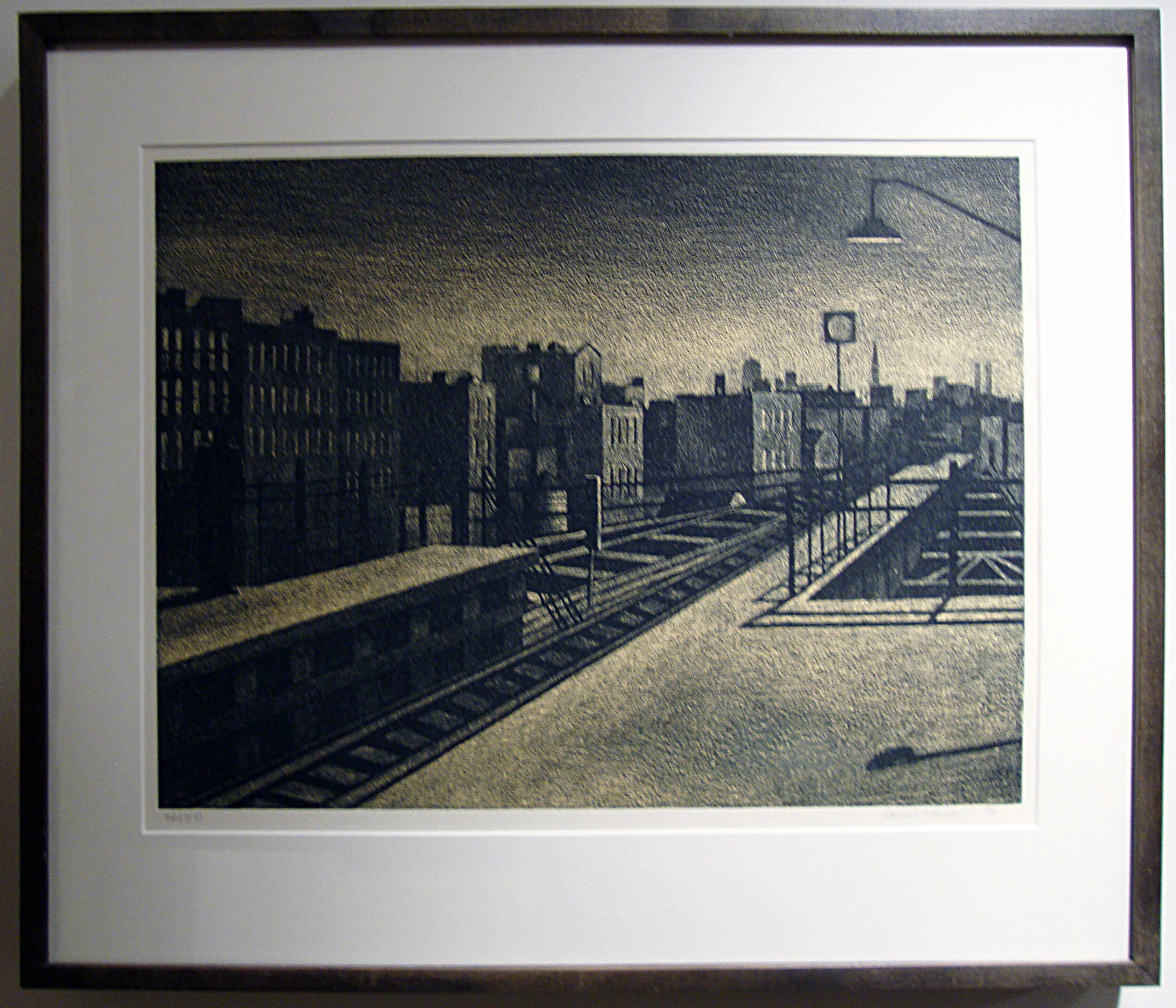 Man on the Station Daniel Hauben Michael Ingbar Gallery