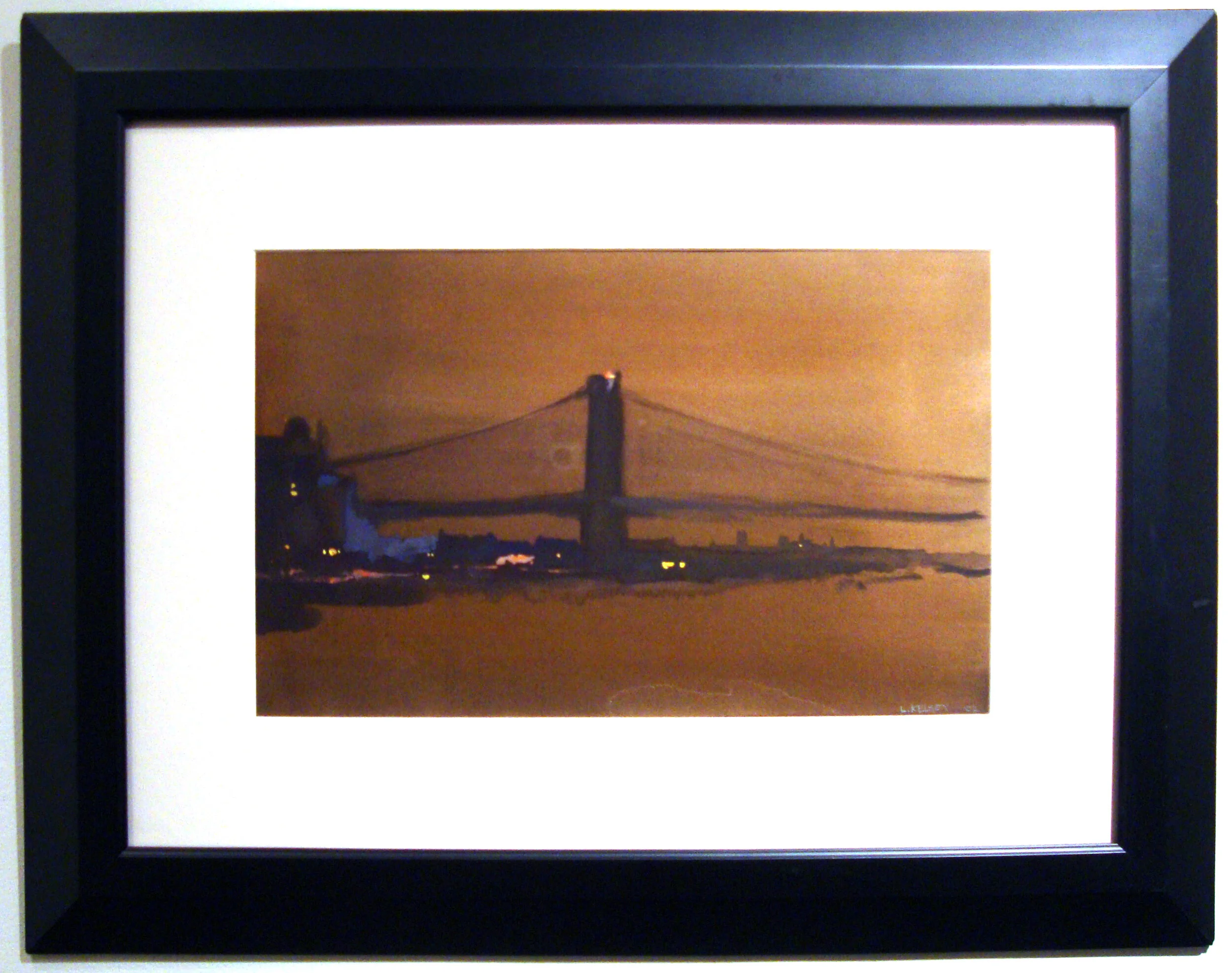 Brooklyn Bridge from FDR Drive Lawrence Kelsey Michael Ingbar Gallery