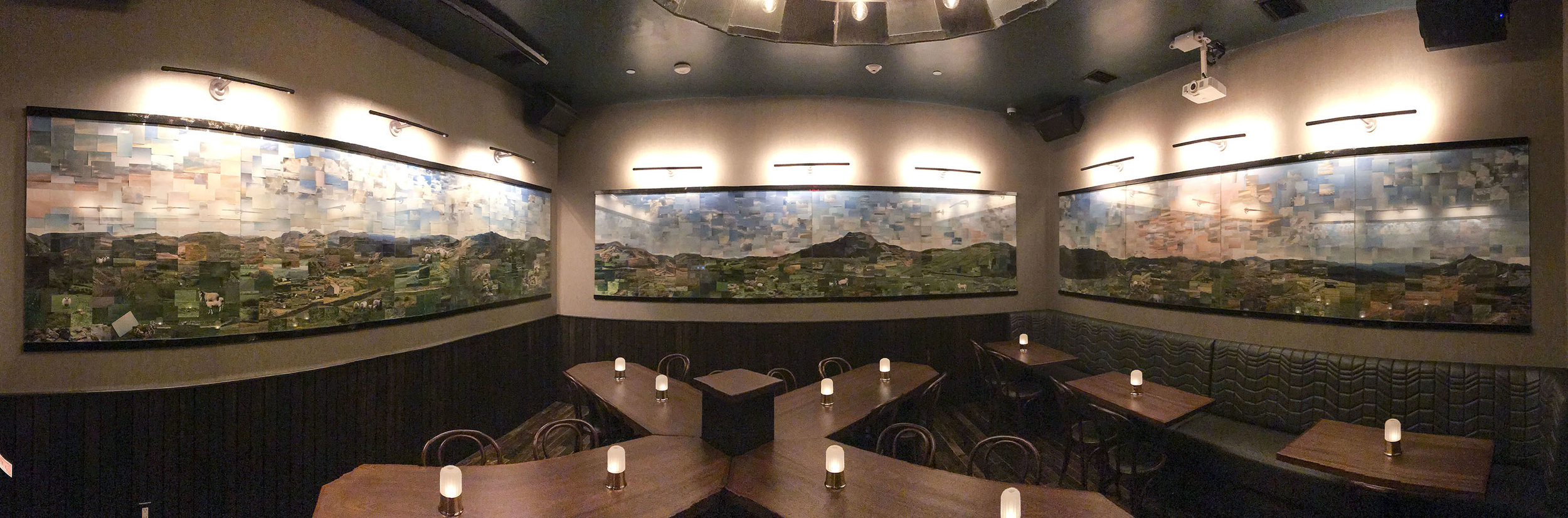  Interior Panoramic of Fine &amp; Rare Bar and Restaurant shot with an iPhone 7 plus 