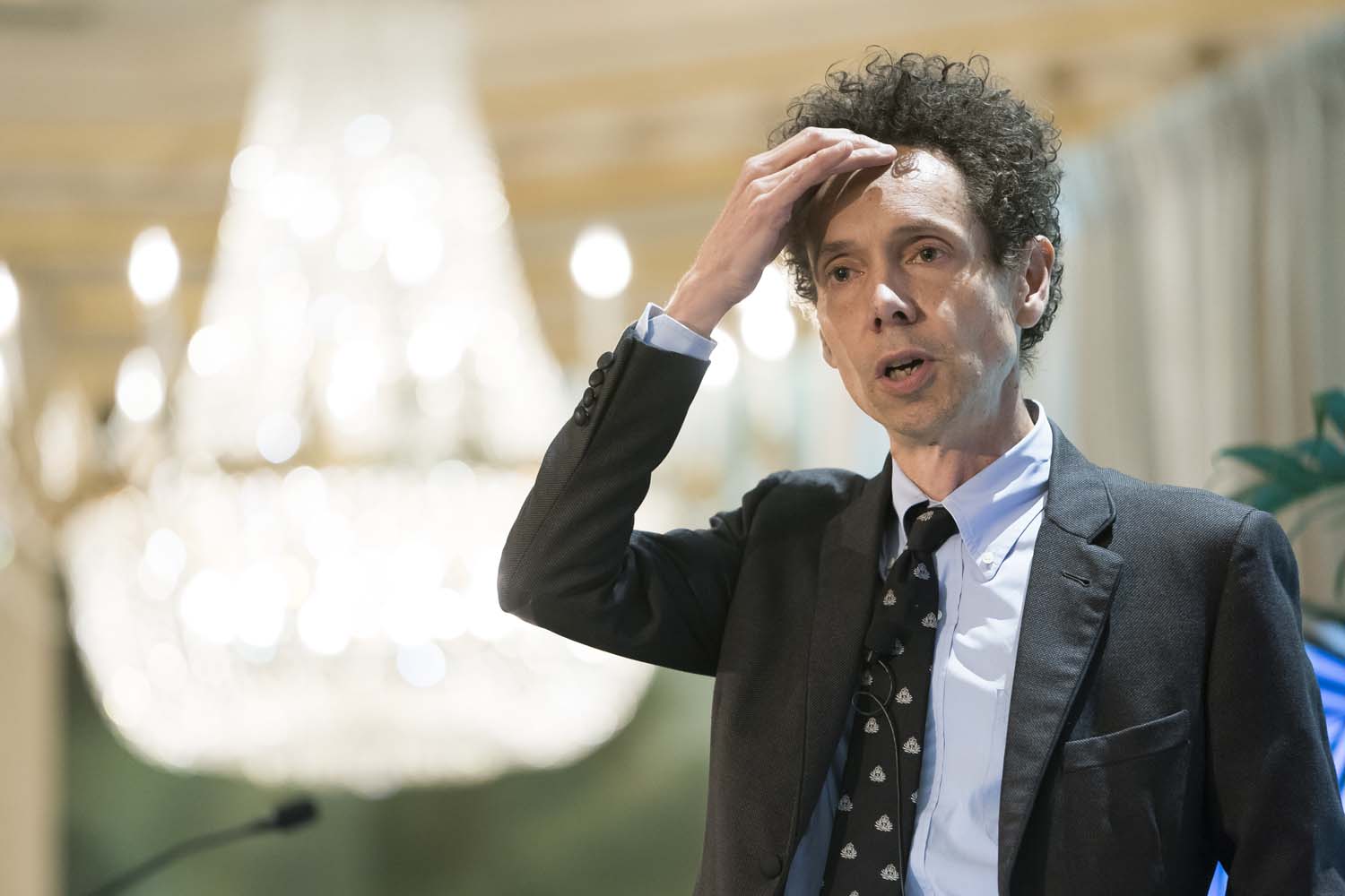 Malcolm Gladwell speaking in New York