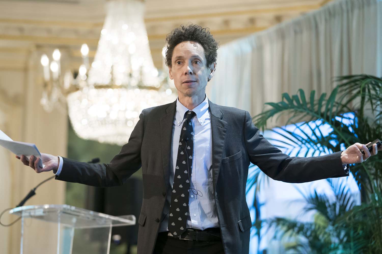 Author Malcolm Gladwell