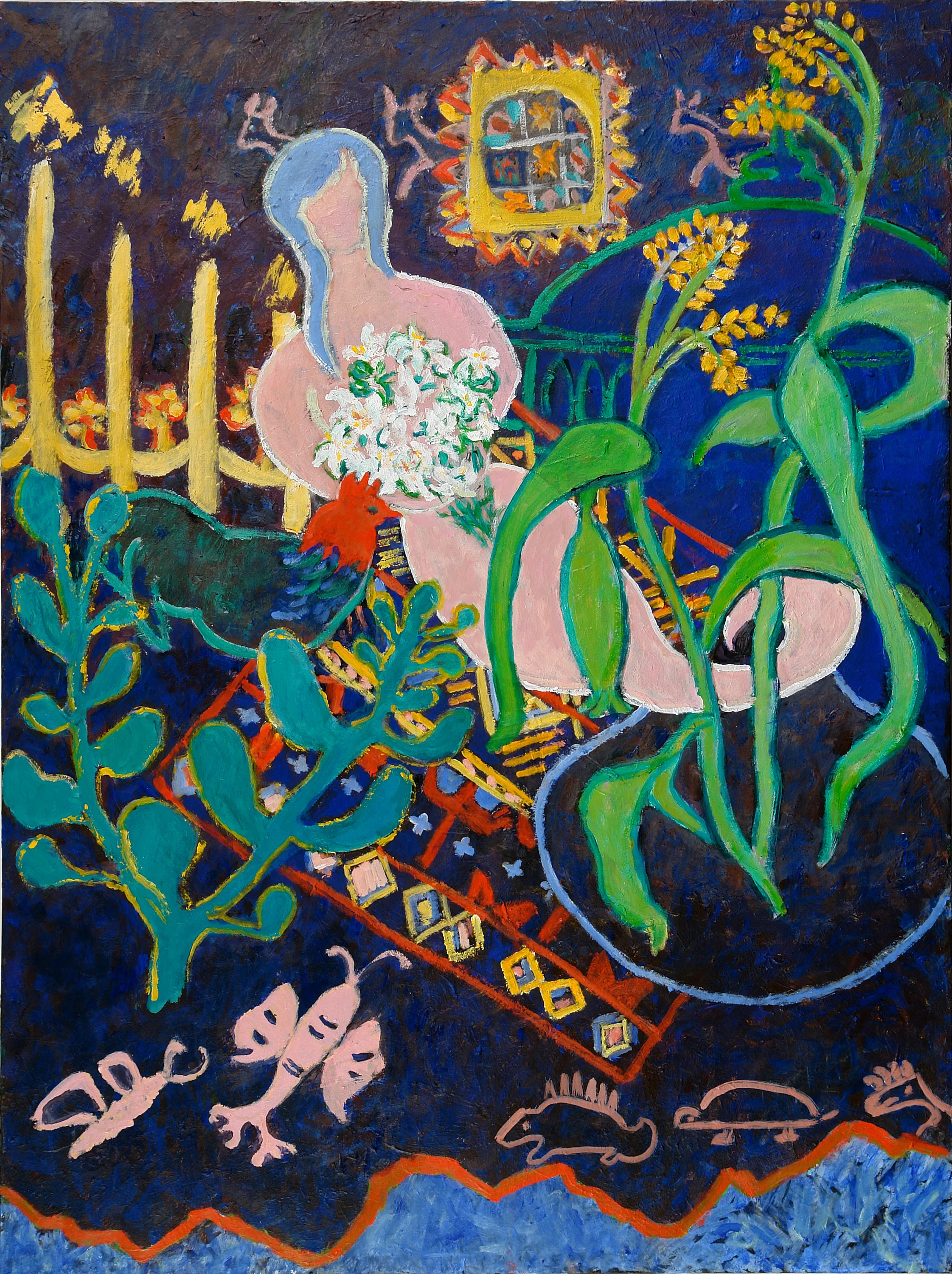  Las Memorias / Mexican Memories &nbsp;&nbsp;  48"" x 36"  Bin F 
