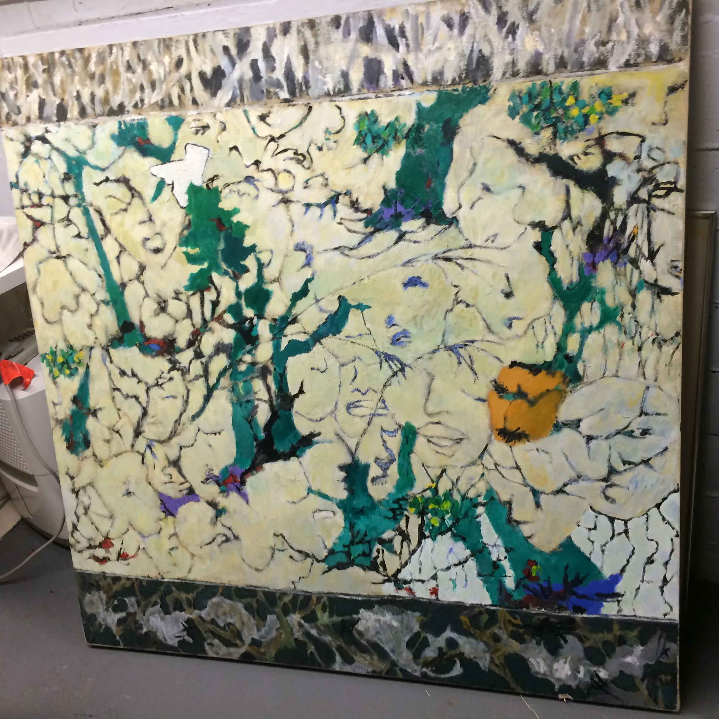 Way to Go 3  48" x48"  1991,&nbsp;Bin A 