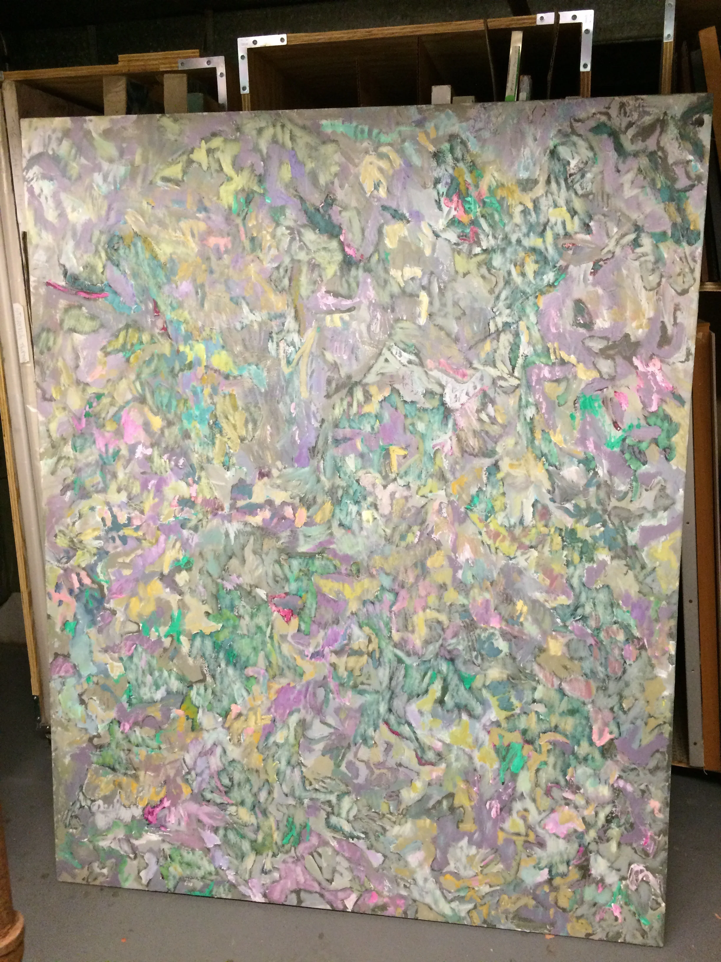  On the Fourth Day  60h x 48  AC on Canvas Bin F 