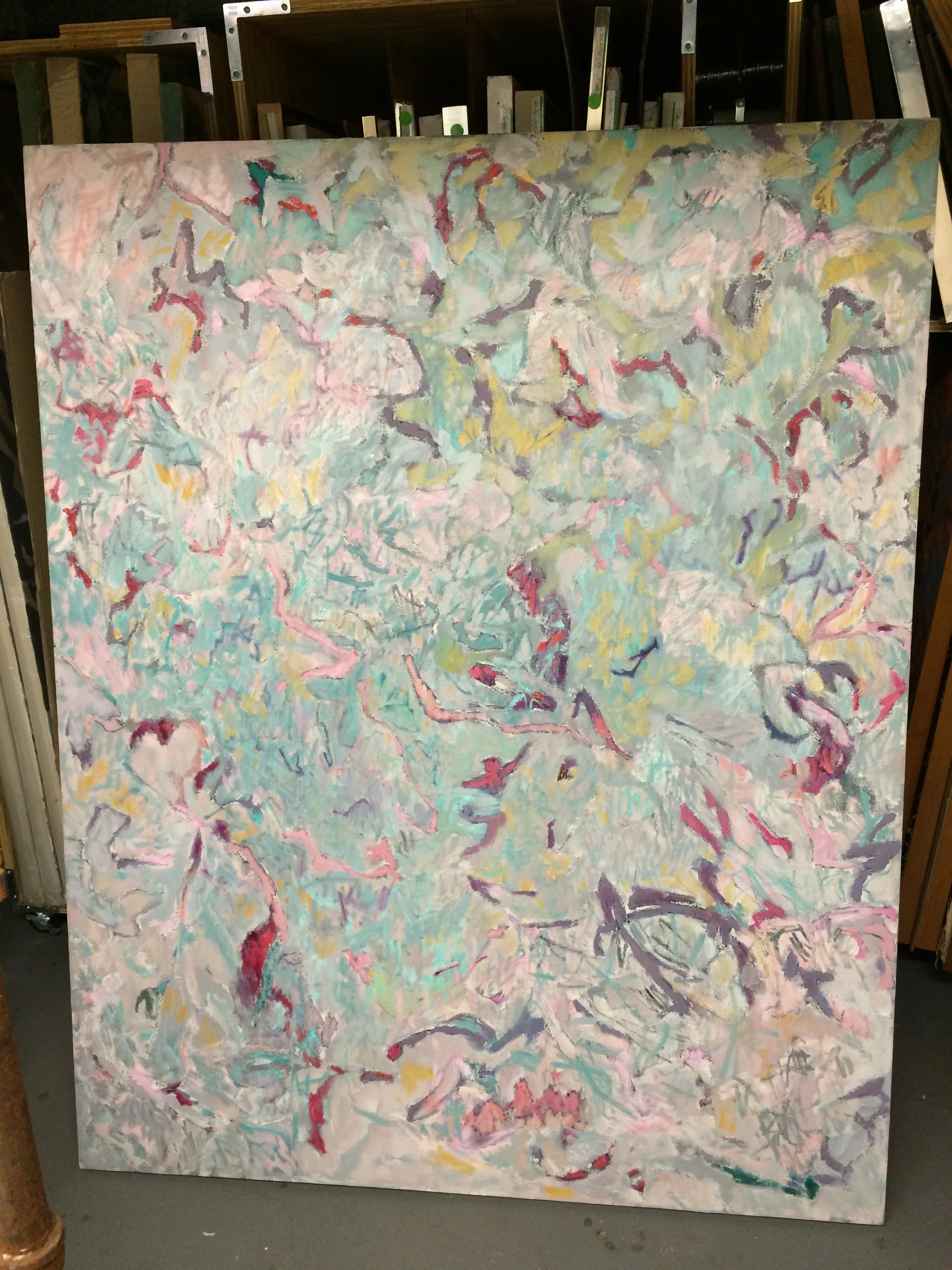  The Search  48" x 60" AC on Canvas Bin F 