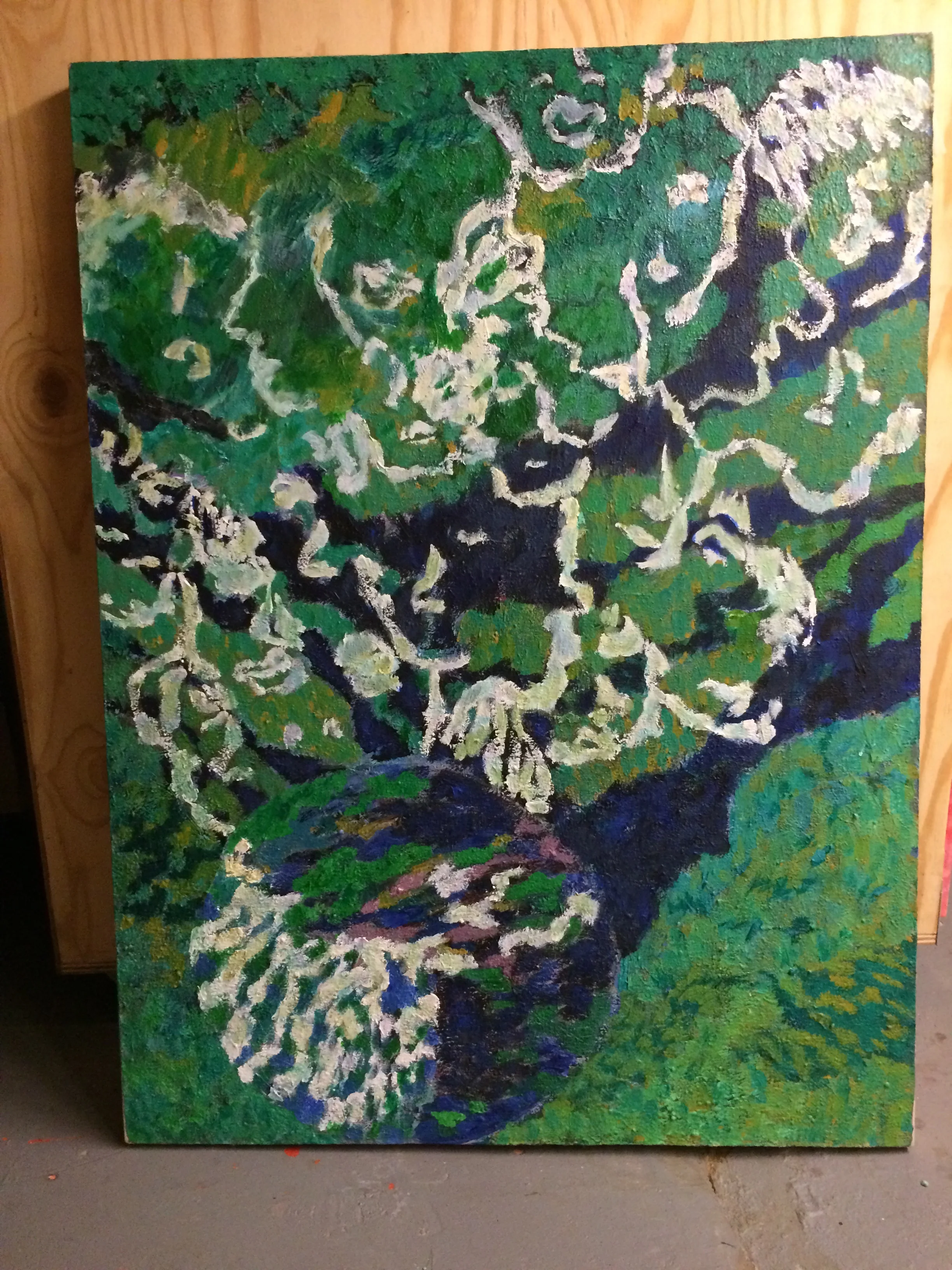  Vital Signs  36W x 48h  AC on Canvas  1988 Bin F 