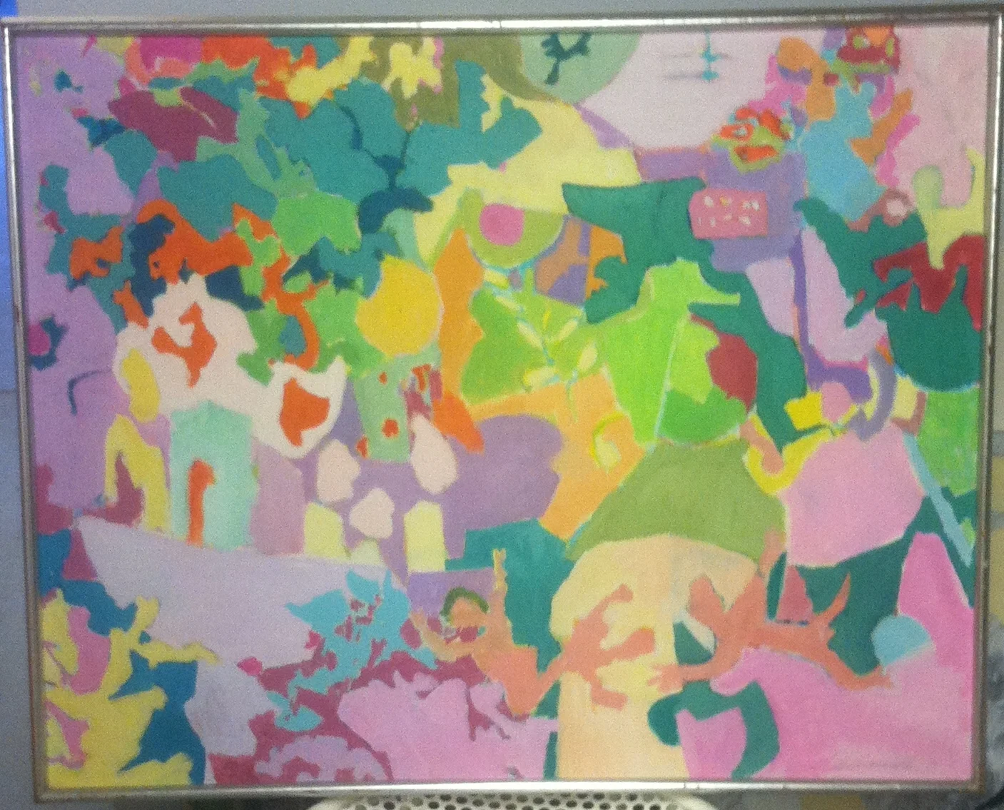  Celebration  Bin C  Acrylic on Canvas  31L x 25W 