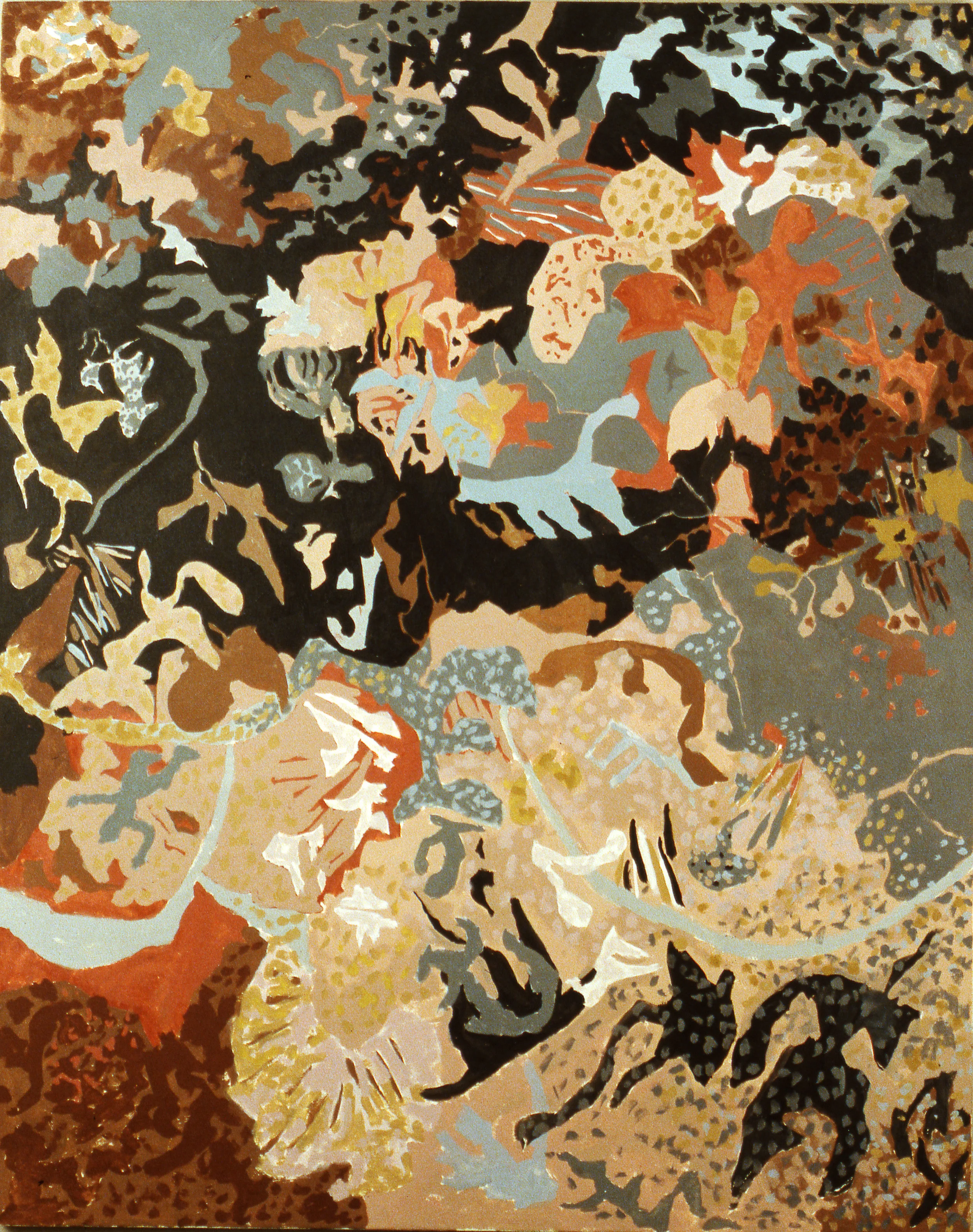 81  E Himmelfarb  panel II  STORY OF LIFE ac 48x60.jpg