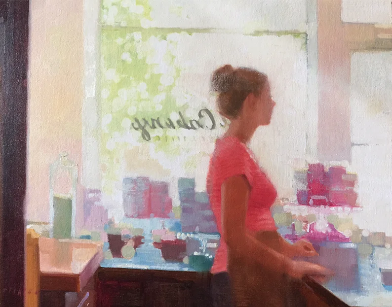 That House of Voices Oil by Aimee Erickson Quick Draw & Honorable Mention, 2015 Carmel Art Festival 1st Place, 2014 Carmel Art Festival 1st Place, Honorable Mention and People's Choice Award 2013 Carmel Art Festival