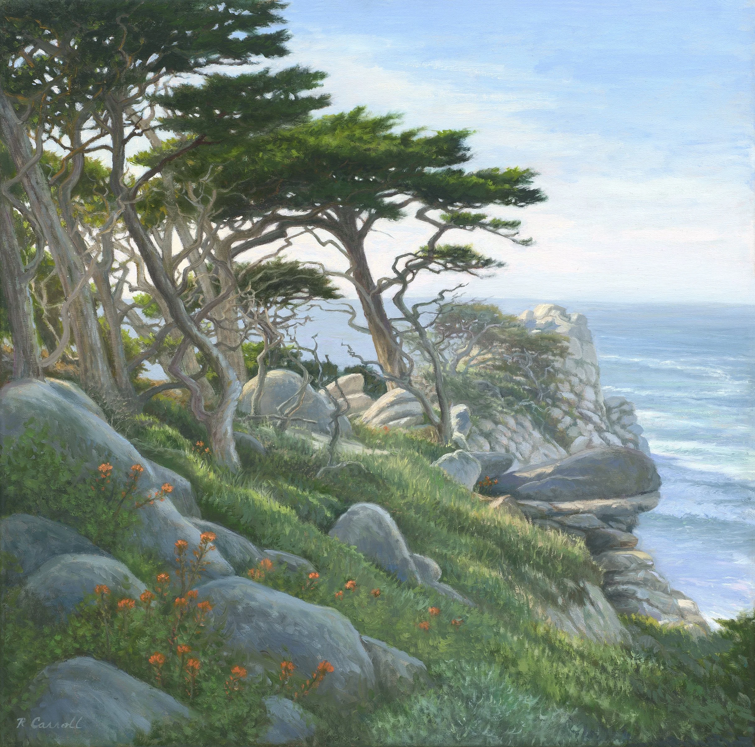 Evening Light at Cypress Point