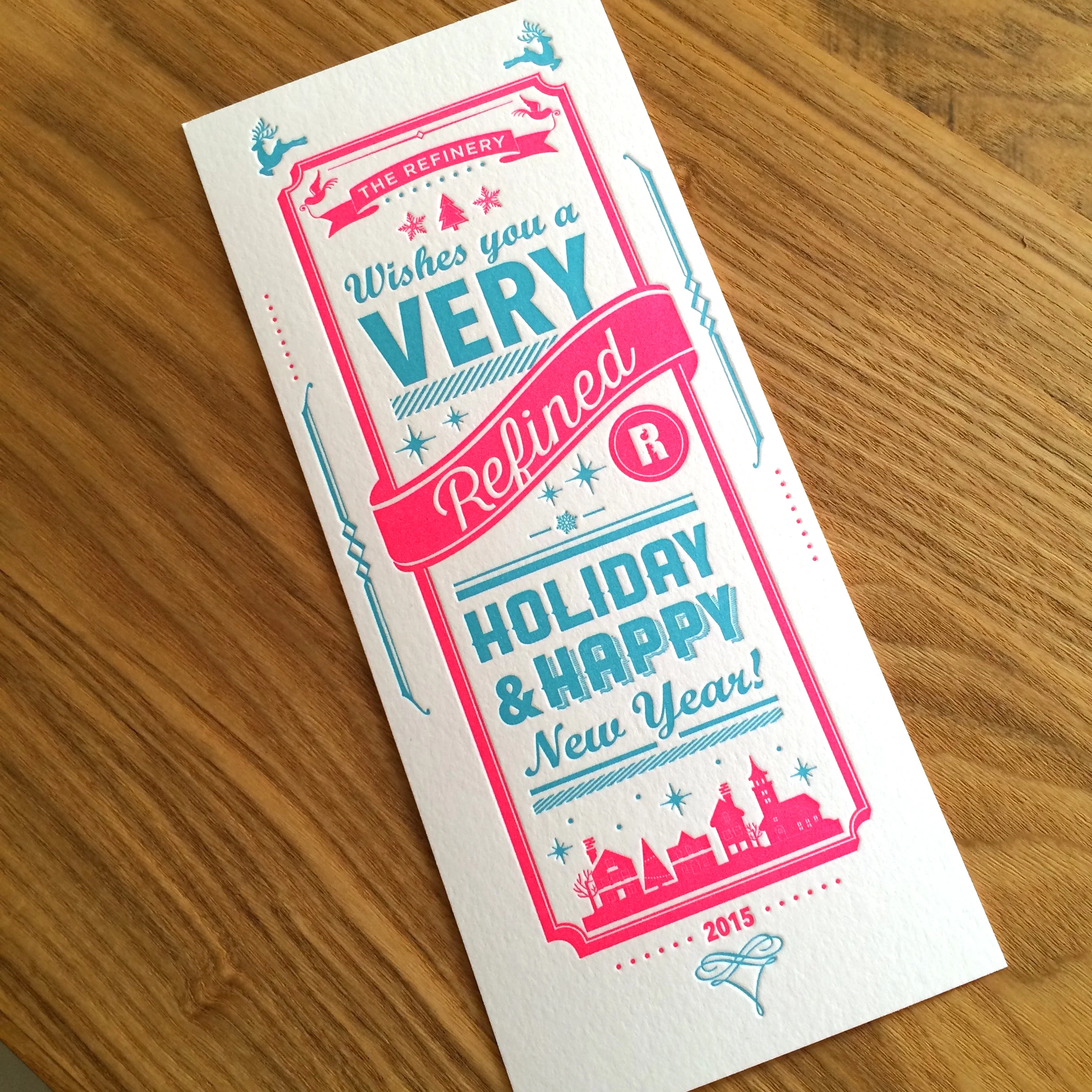 The Refinery Creative - Holiday Card 2015
