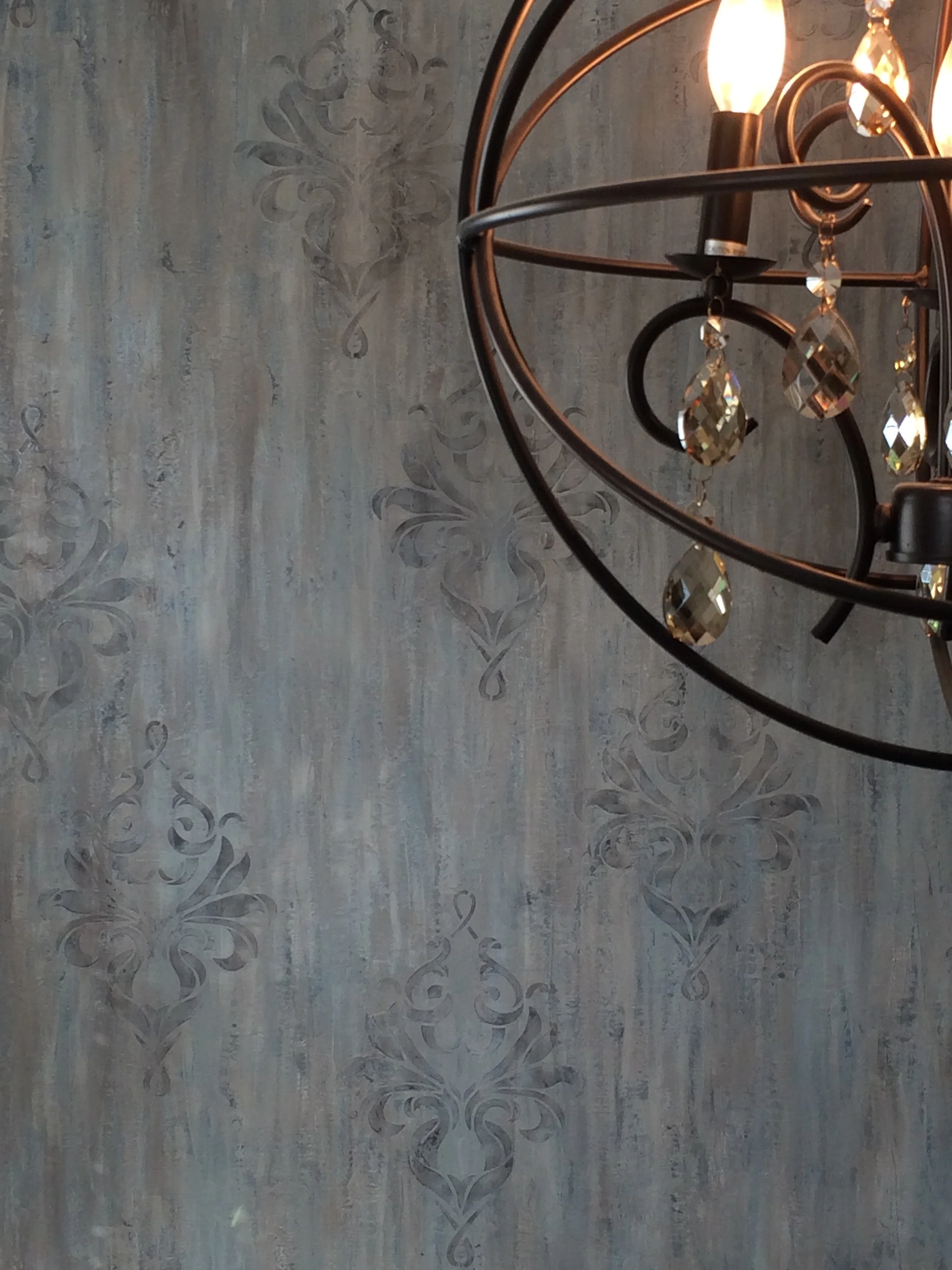 Laval Blue Accent Wall