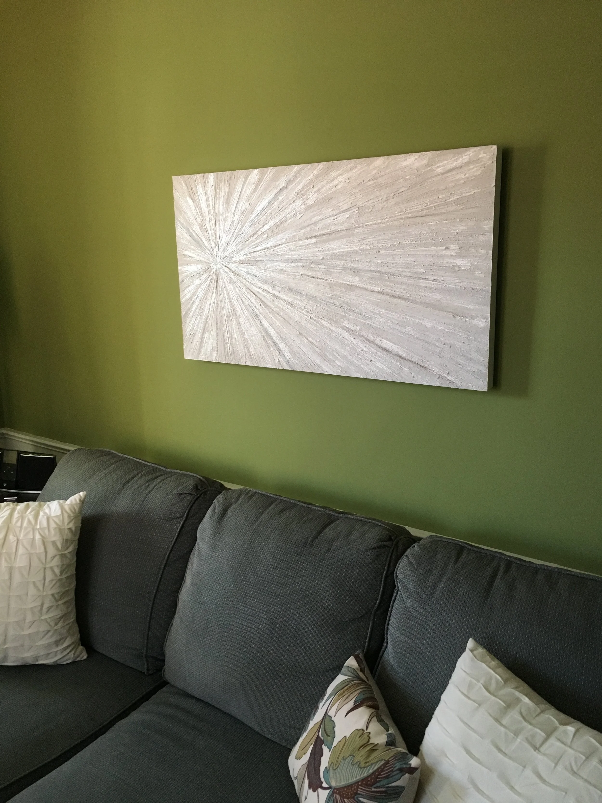 Starburst 20x36 Mixed Media 2016