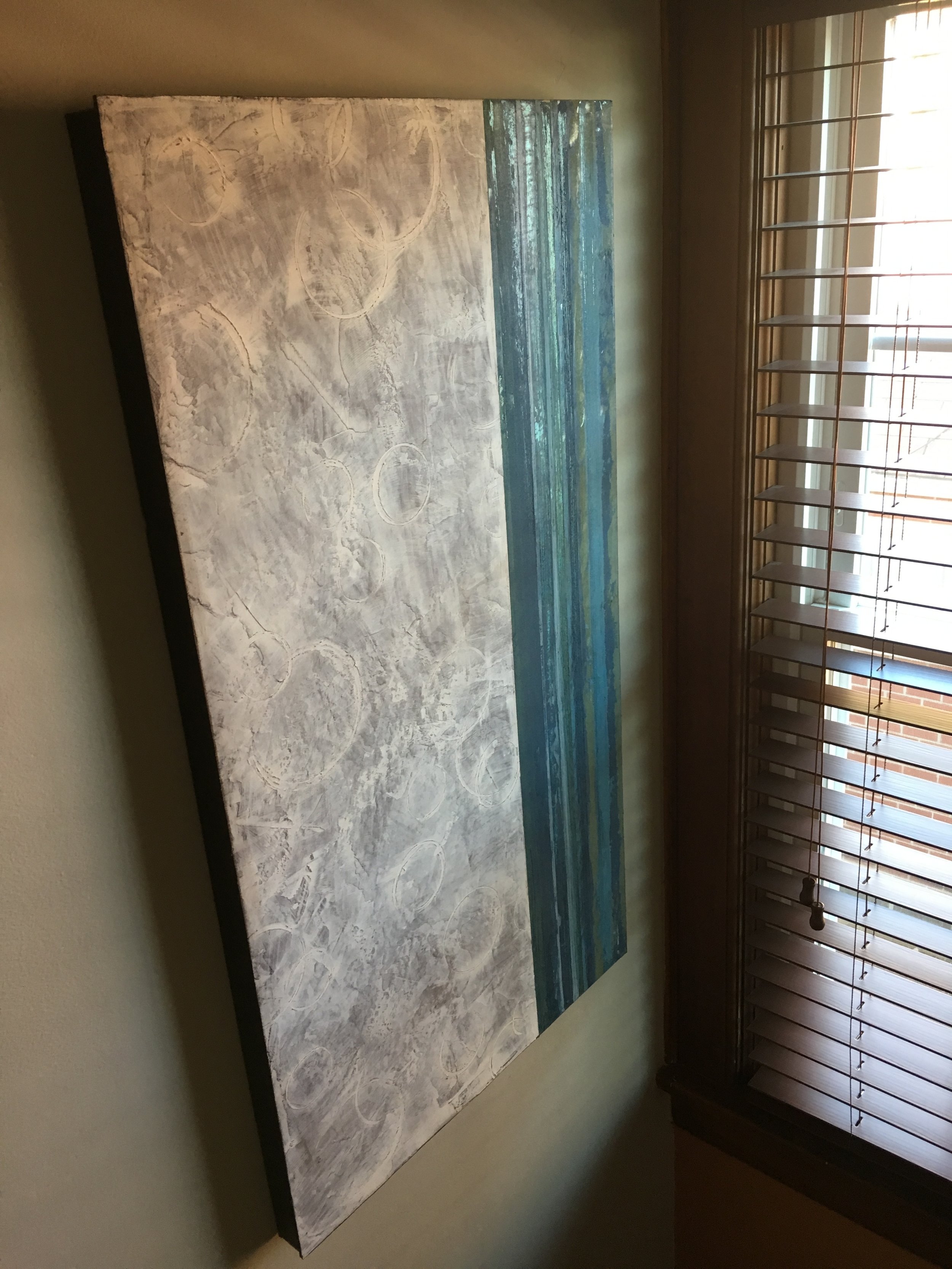 Floating 1 20x36 Mixed Media 2011