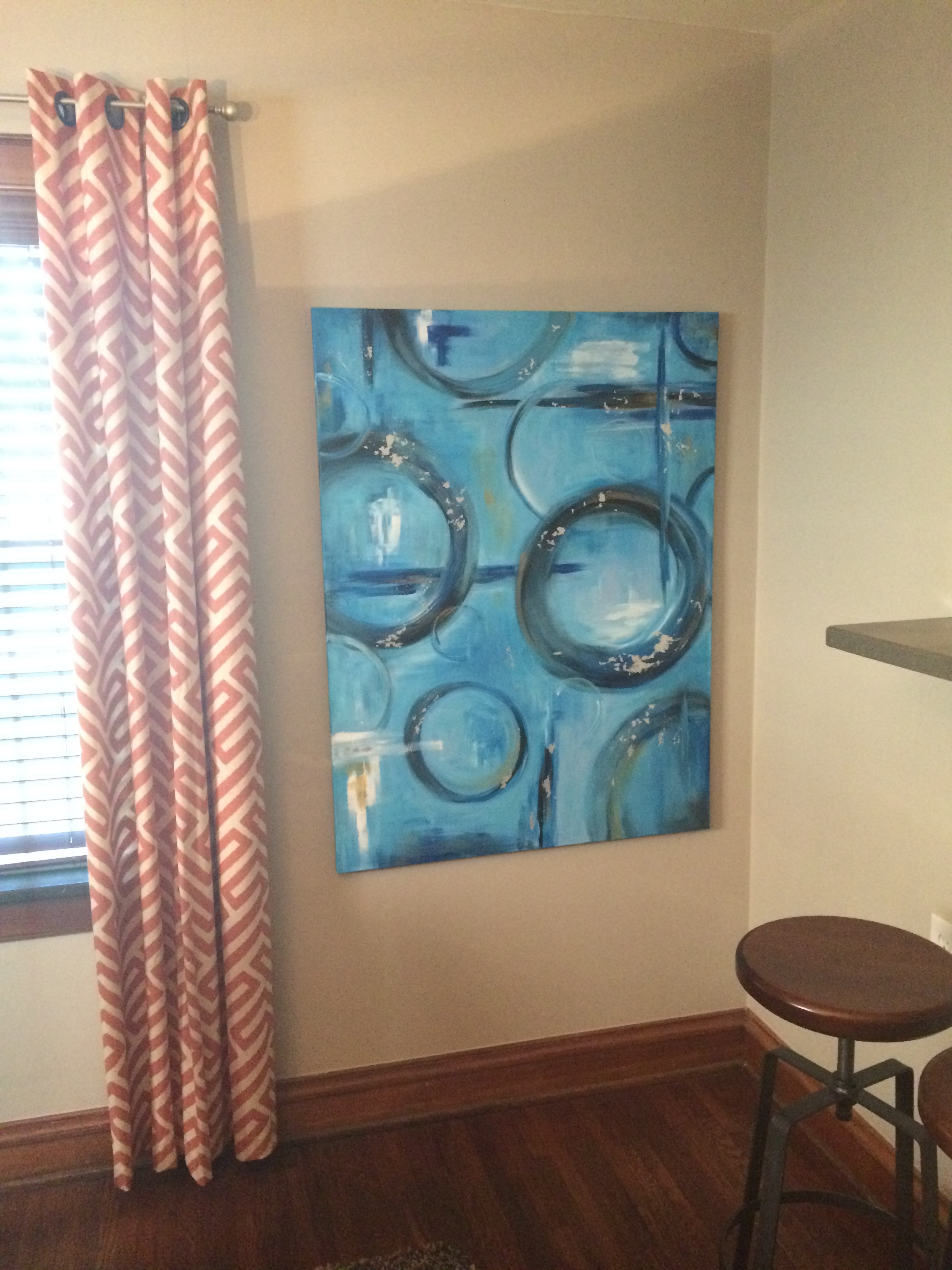 Blue Escape 36x48 Acrylics 2016