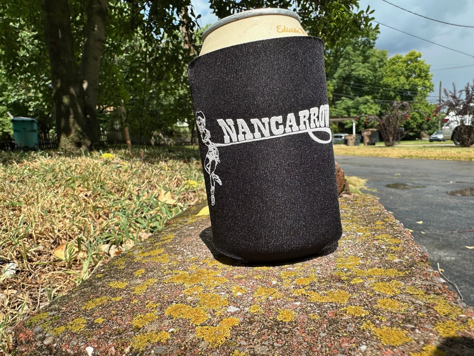 Black Nancarrow Koozie