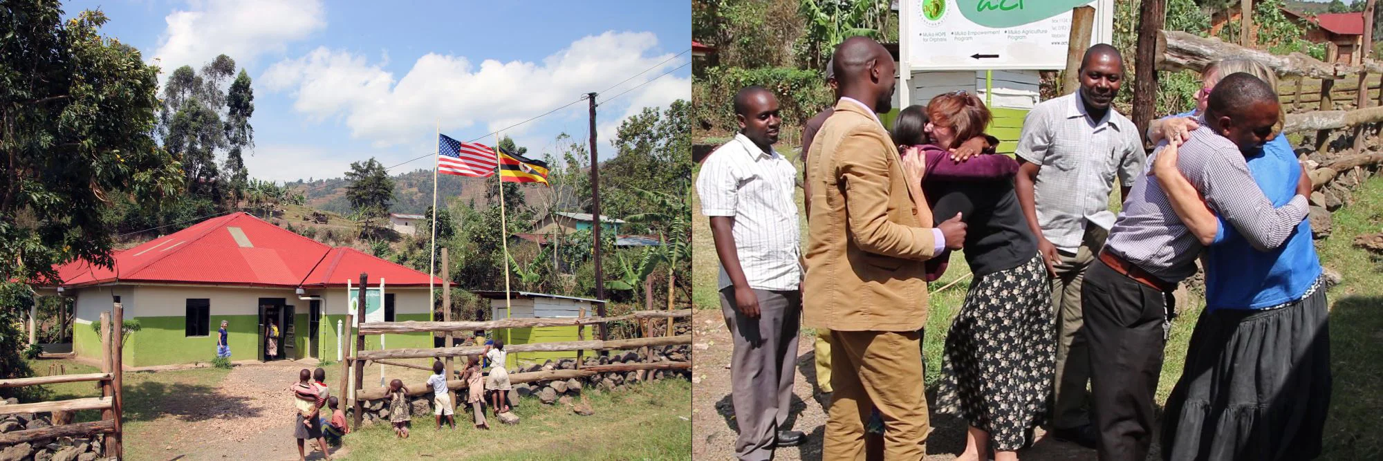 ACT Muko Center; Greetings from staff 