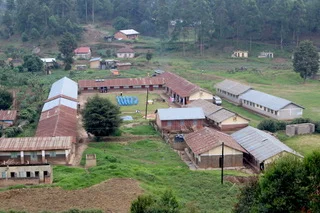Muko High School from above