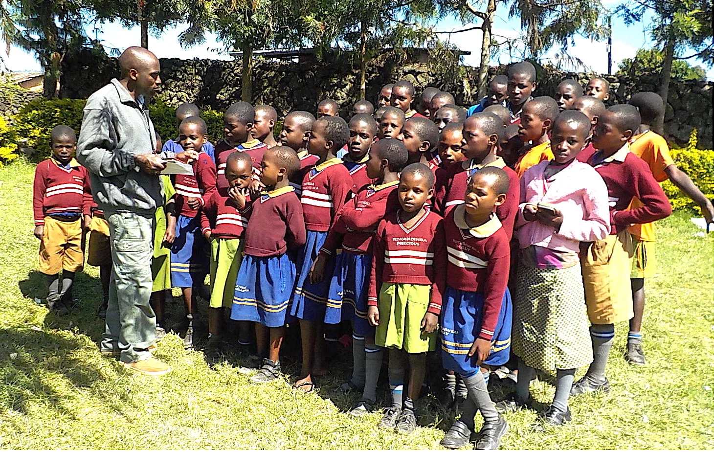 Assessing the health status of the ACT MukoHOPE orphans at school.