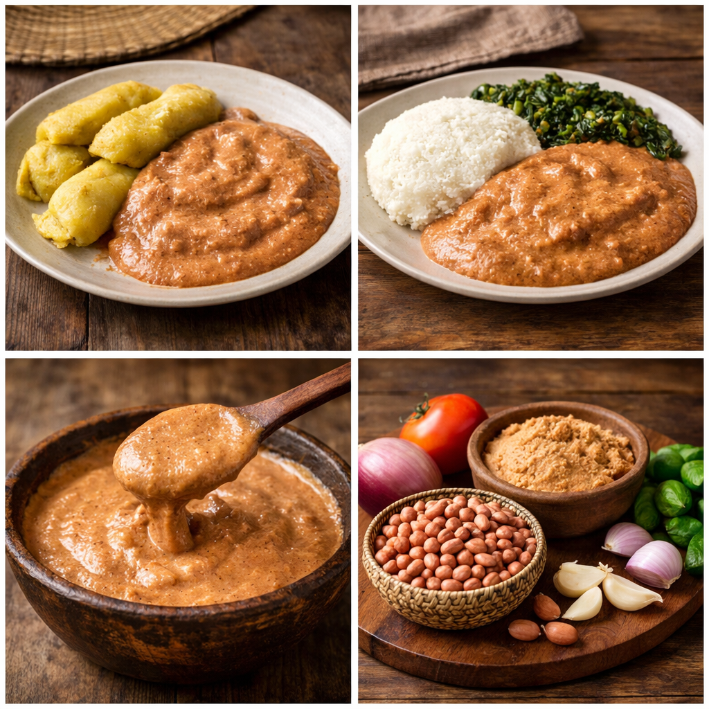 A Taste of Uganda: Simple &amp; Nutritious Gnut Sauce Recipe
